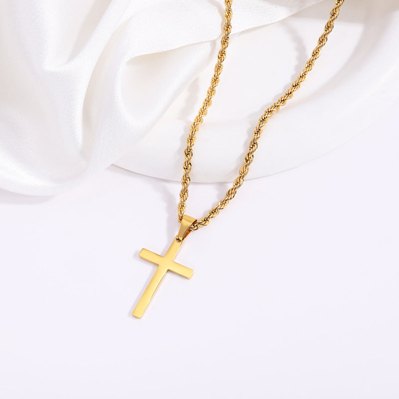 The Greatest Gift of All - Cross Necklace