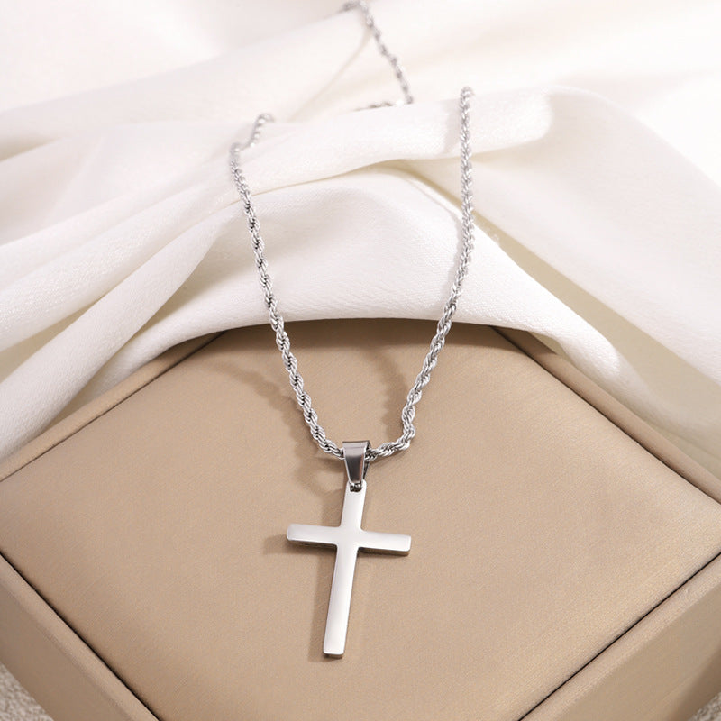 The Greatest Gift of All - Cross Necklace