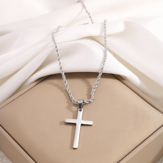 The Greatest Gift of All - Cross Necklace