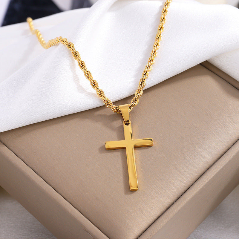 The Greatest Gift of All - Cross Necklace