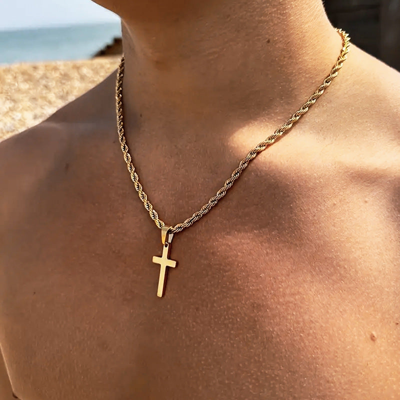 The Greatest Gift of All - Cross Necklace